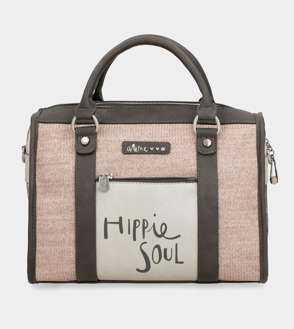 Anekke Peace & Love Pink Bowling Crossbody Táska | KEJY81725