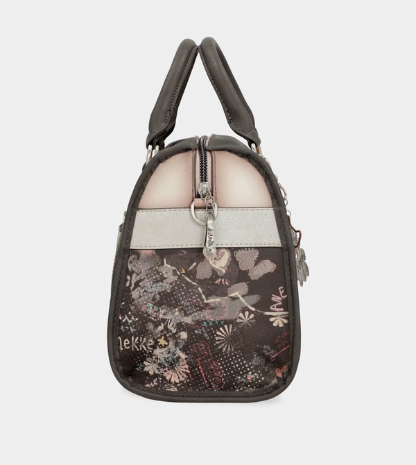 Anekke Peace & Love Pink Bowling Crossbody Táska | KEJY81725