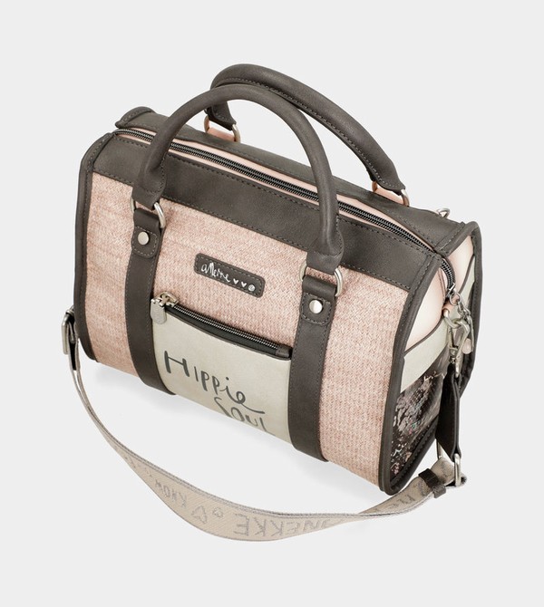Anekke Peace & Love Pink Bowling Crossbody Táska | KEJY81725