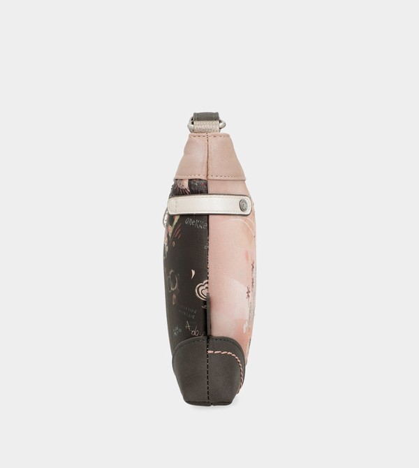 Anekke Peace & Love Pink Medium Crossbody Táska | RTND84519