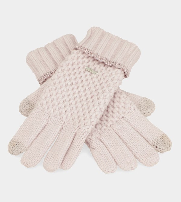 Anekke Pink Knitted Kesztyű | ZEIA98016