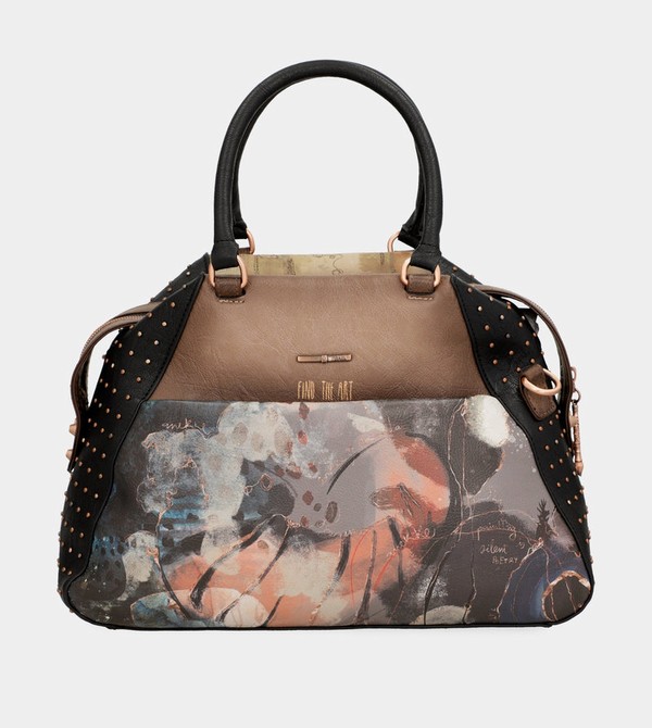 Anekke Shōen Large Black Crossbody Táska | BLZH82104