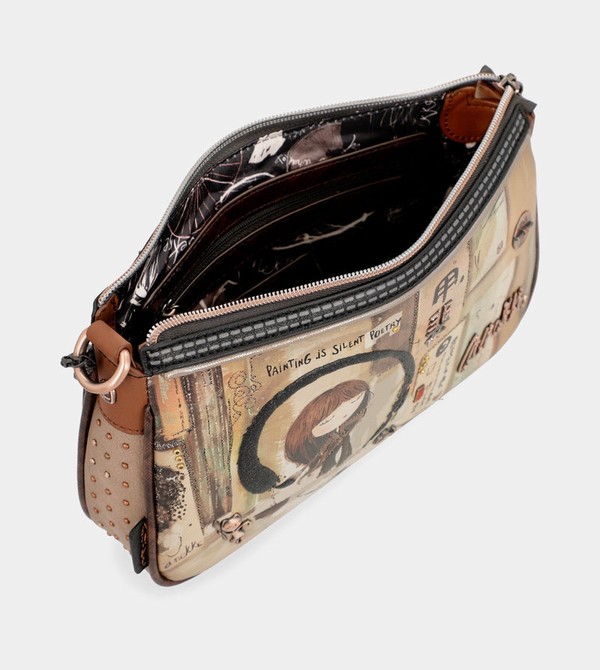 Anekke Shōen Metaluette Crossbody Táska | ADNR65980