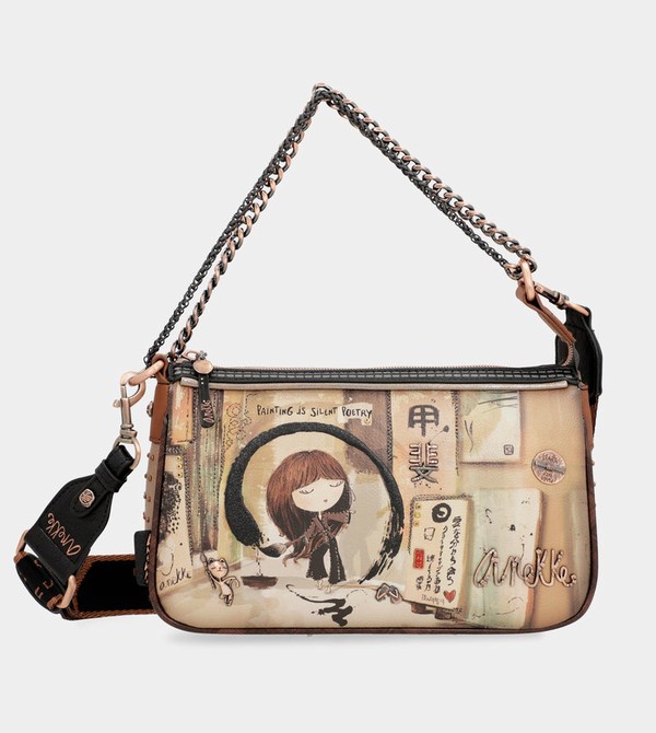 Anekke Shōen Metaluette Crossbody Táska | ADNR65980