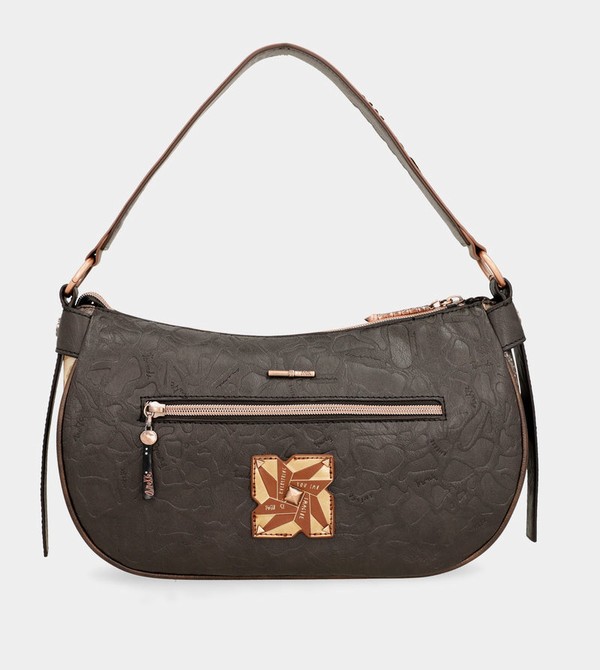 Anekke Shōen Oval With Chain Crossbody Táska | PJDM98042