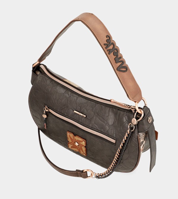 Anekke Shōen Oval With Chain Crossbody Táska | PJDM98042