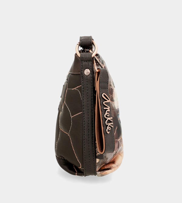 Anekke Shōen Padded With Metallic Crossbody Táska | MRIX91450