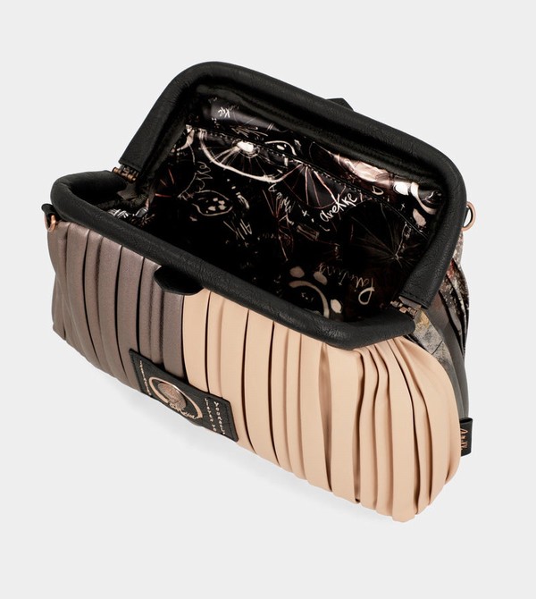 Anekke Shōen Palette Pleated Bowler Crossbody Táska | JQBZ95706