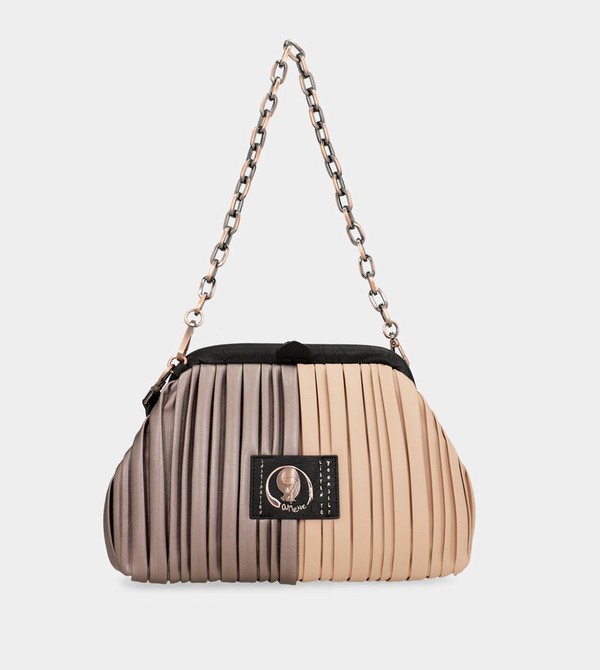 Anekke Shōen Palette Pleated Bowler Crossbody Táska | JQBZ95706