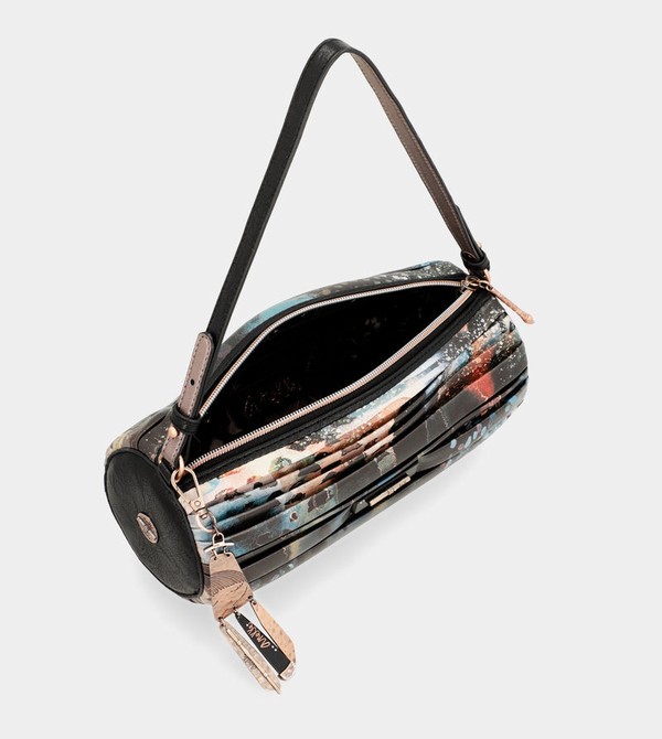 Anekke Shōen Palette Pleated Cylindrical Crossbody Táska | JLZR07219