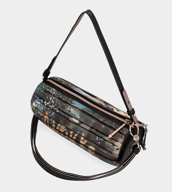 Anekke Shōen Palette Pleated Cylindrical Crossbody Táska | JLZR07219