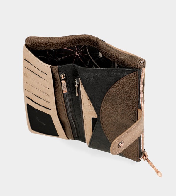 Anekke Shōen Shōen Large Black Flexible Rfid Pénztárca | CDVT78501