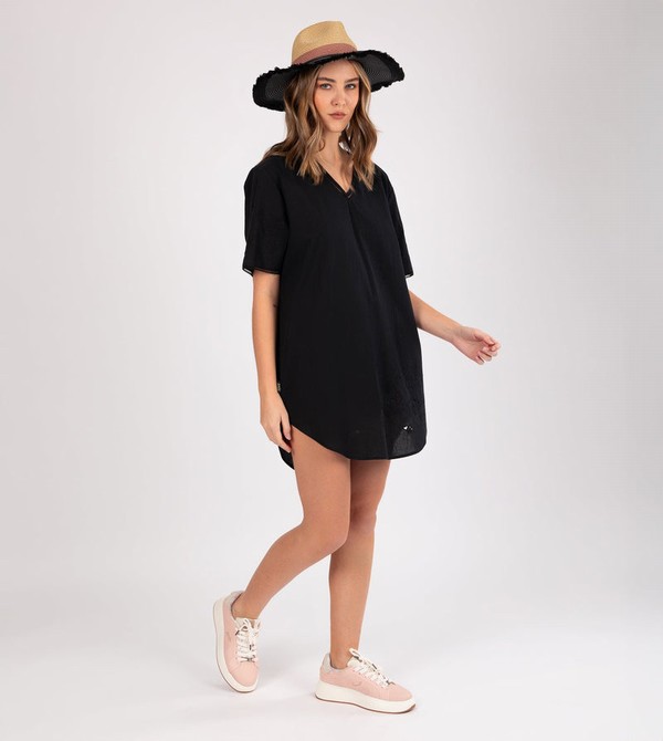 Anekke Short Black Ruha | LGDE06421