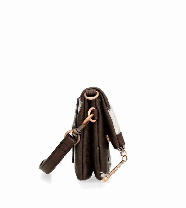 Anekke Small Brown Nature Shodō Crossbody Táska | UNGA93865