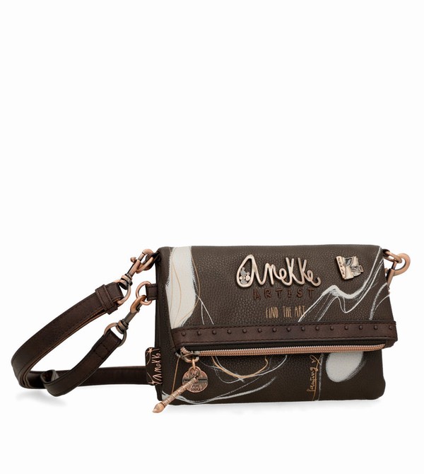 Anekke Small Brown Nature Shodō Kézitáska | BRVH20357