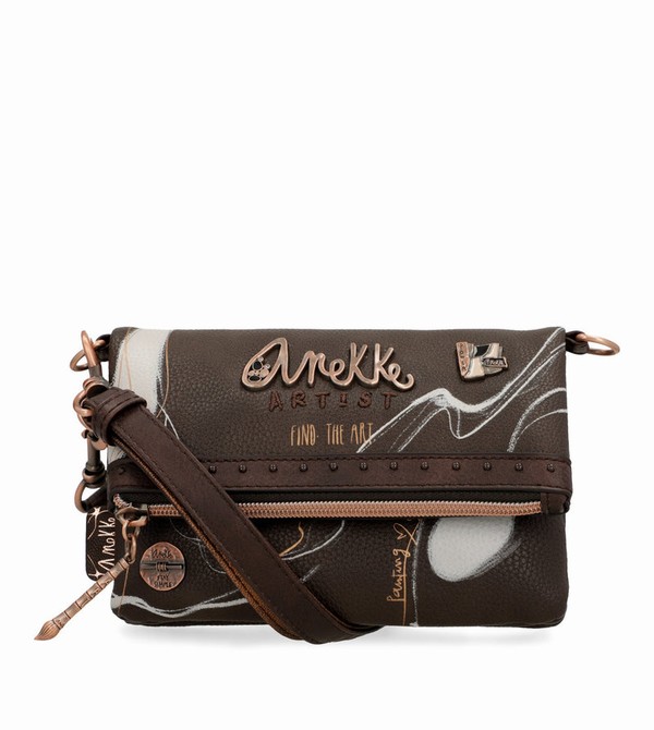 Anekke Small Brown Nature Shodō Kézitáska | BRVH20357