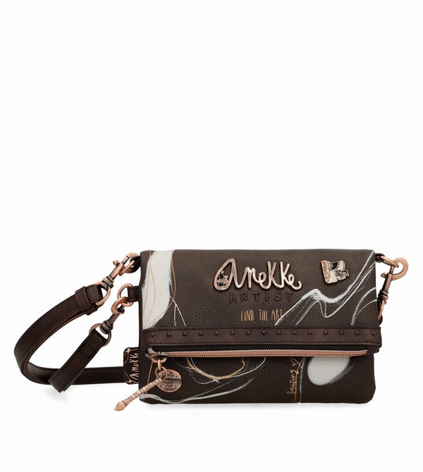 Anekke Small Brown Nature Shodō Kézitáska | BRVH20357