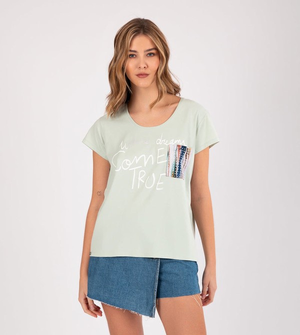 Anekke Studio Green Póló | ZHBT48596