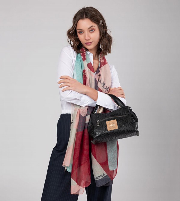 Anekke Studio Navy Blue 2-handle Crossbody Táska | VSCI38794