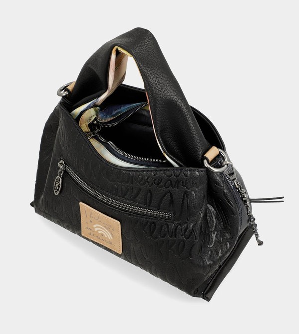 Anekke Studio Navy Blue 2-handle Crossbody Táska | VSCI38794
