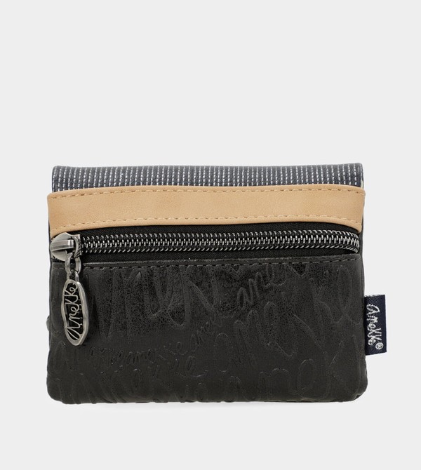 Anekke Studio Navy Blue Coin With Flap Pénztárca | FCLV19548