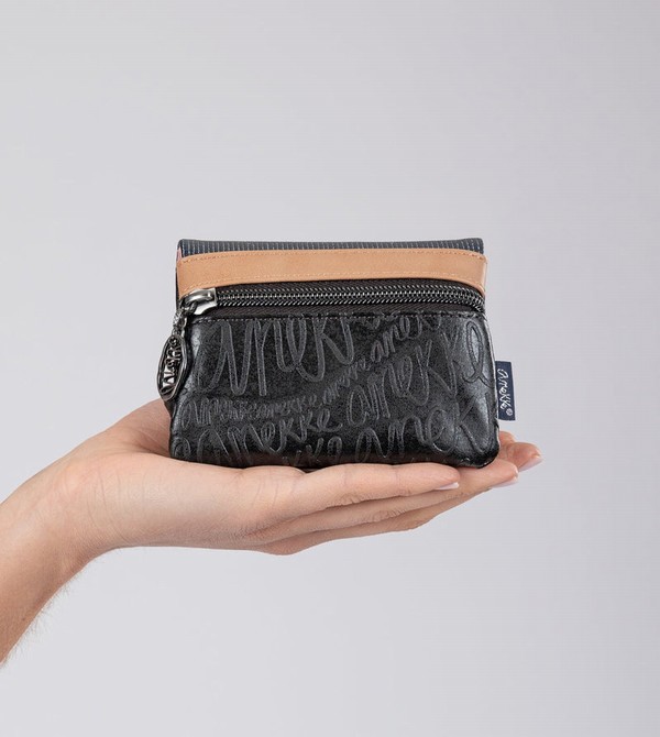 Anekke Studio Navy Blue Coin With Flap Pénztárca | FCLV19548