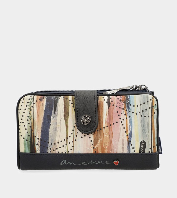 Anekke Studio Navy Blue Flexible Rfid Pénztárca | JEQW41870