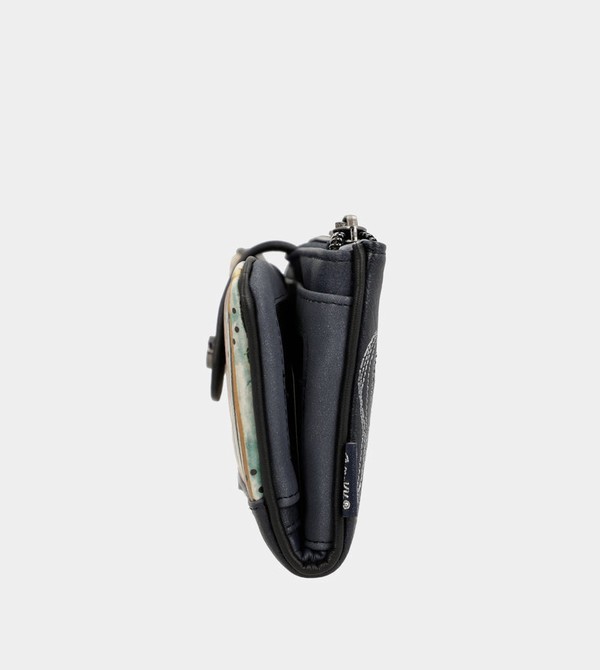 Anekke Studio Navy Blue Flexible Rfid Pénztárca | JEQW41870