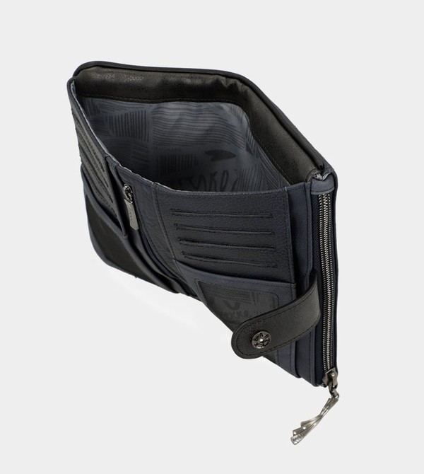 Anekke Studio Navy Blue Flexible Rfid Pénztárca | JEQW41870
