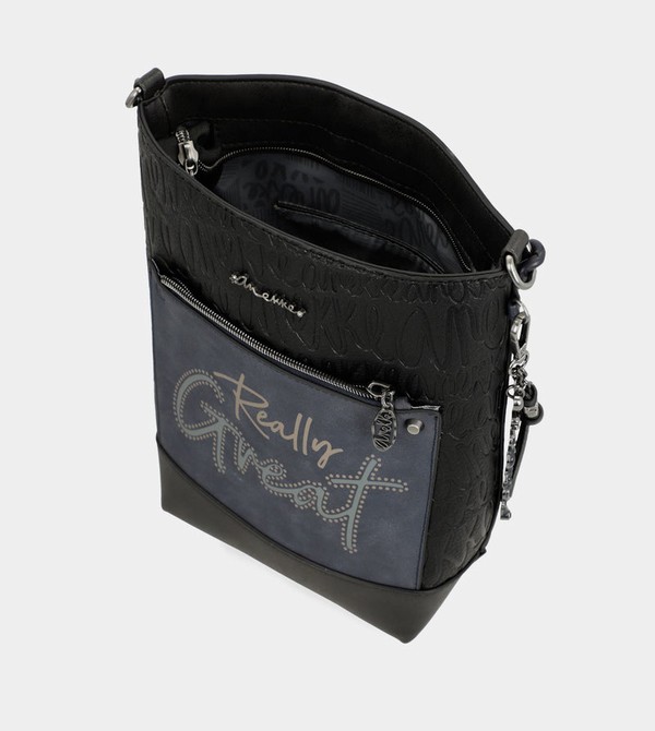 Anekke Studio Navy Blue Medium Válltáskák | ZWDI35901