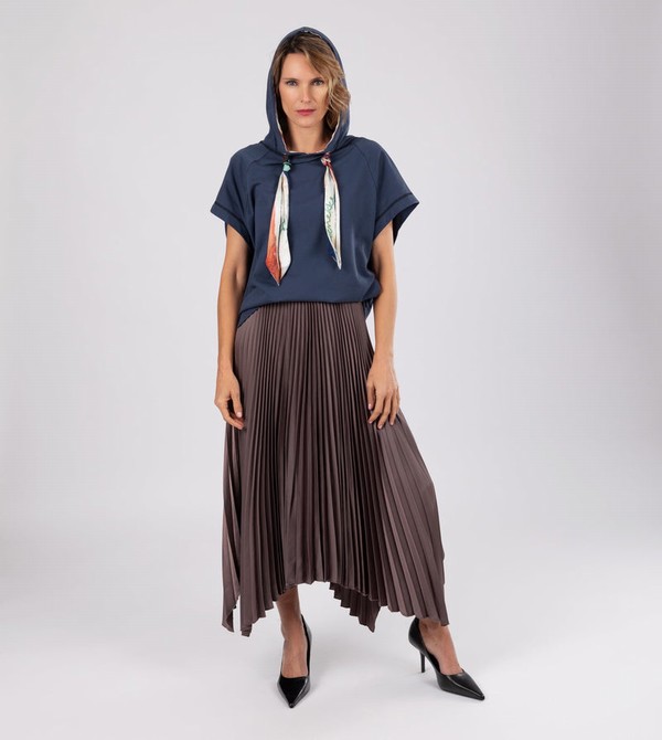 Anekke Studio Navy Blue Sleeveless Pulóverek | XPTJ69058