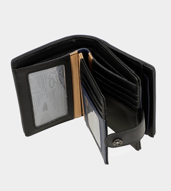 Anekke Studio Navy Blue Small Rfid Pénztárca | VSIP70541