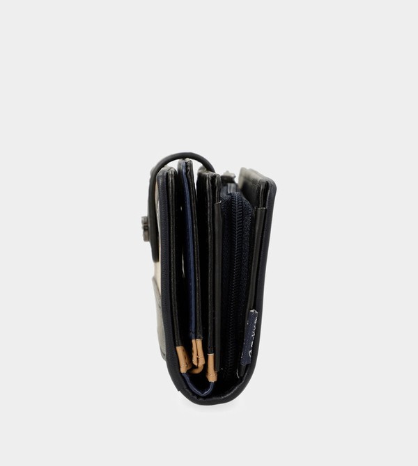 Anekke Studio Navy Blue Small Rfid Pénztárca | VSIP70541