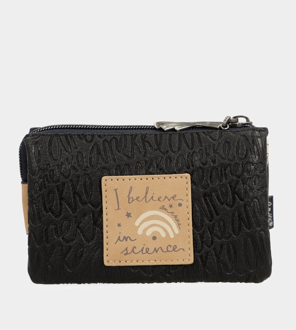 Anekke Studio Navy Blue Triple Coin Pénztárca | EUMK05892