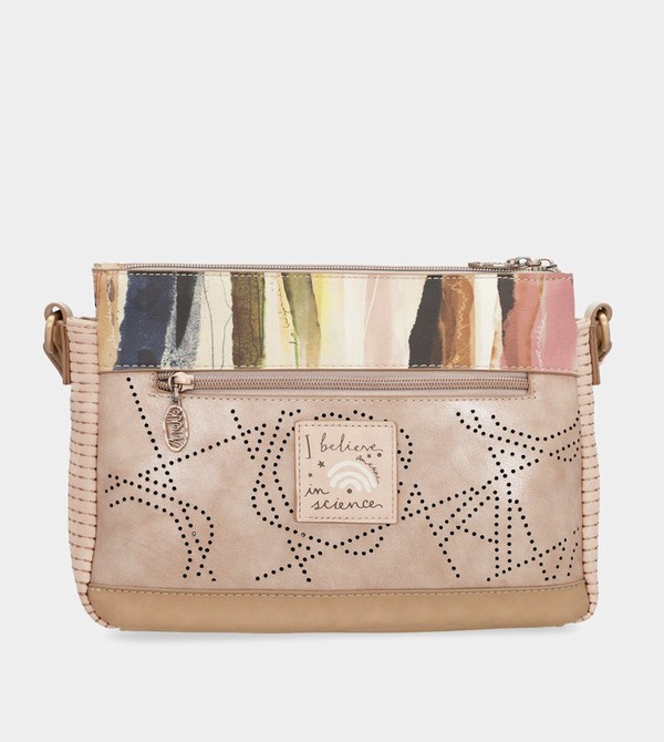 Anekke Studio Nude 3-compartment Crossbody Táska | UBRW29856