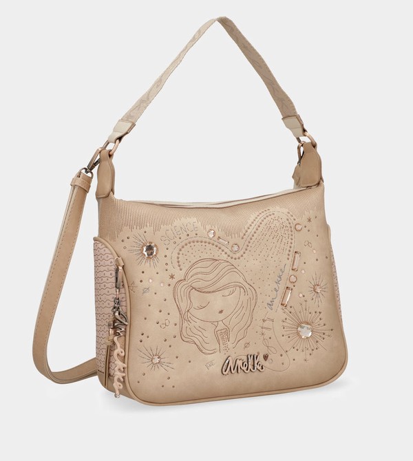 Anekke Studio Nude Crossbody Táska | UNWV46932