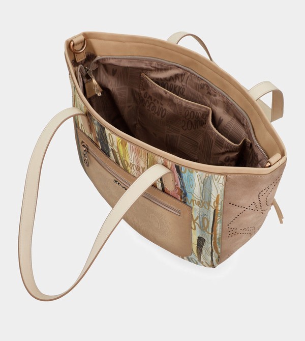 Anekke Studio Nude Large Shopper Crossbody Táska | QUHD46283