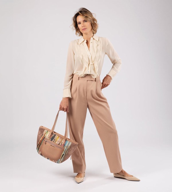 Anekke Studio Nude Large Shopper Crossbody Táska | QUHD46283