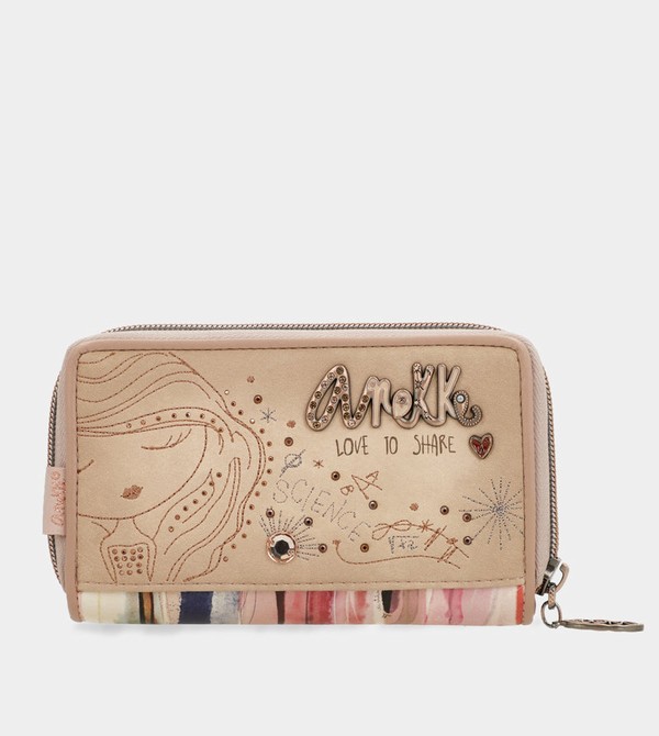 Anekke Studio Nude Medium Rfid Pénztárca | ZCHW50798
