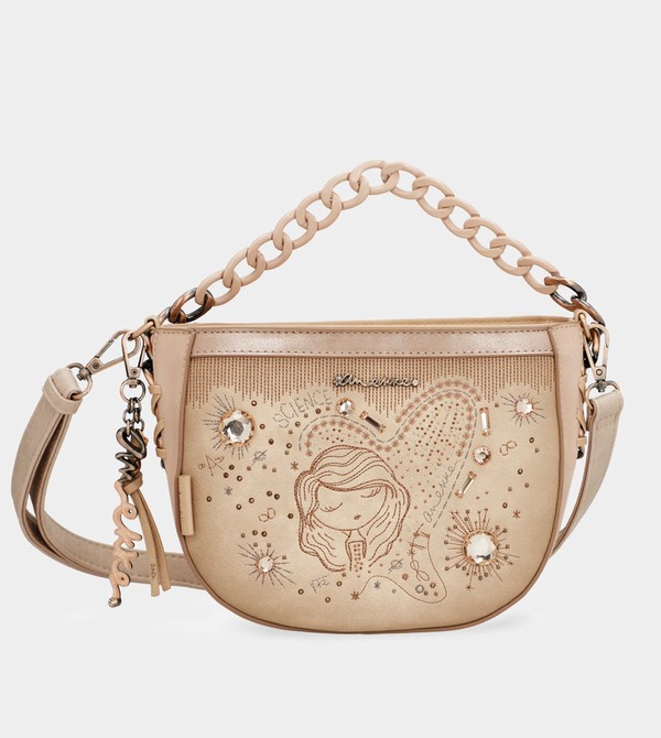Anekke Studio Nude Oval Crossbody Táska | KFWB91408