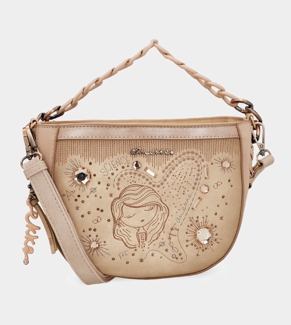 Anekke Studio Nude Oval Crossbody Táska | KFWB91408