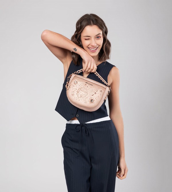 Anekke Studio Nude Oval Crossbody Táska | KFWB91408