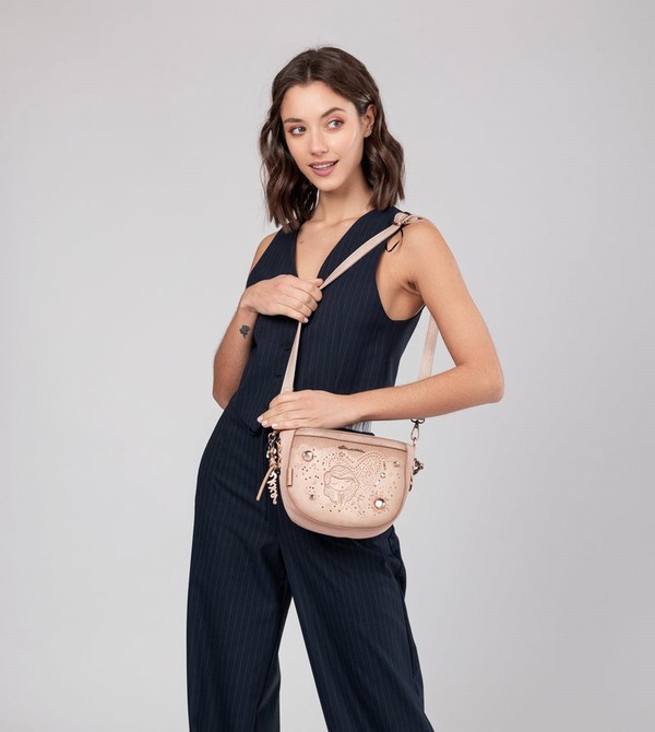 Anekke Studio Nude Oval Crossbody Táska | KFWB91408