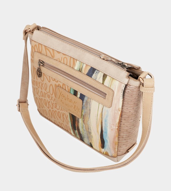 Anekke Studio Nude Square Crossbody Táska | IQNX21085
