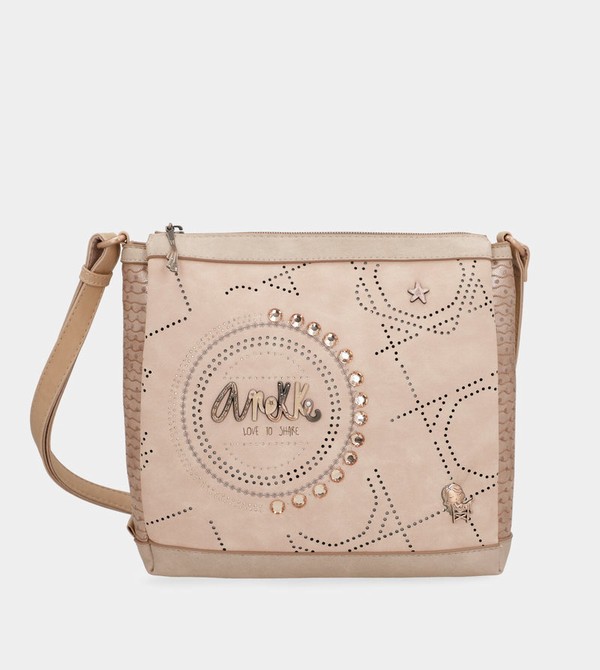 Anekke Studio Nude Square Crossbody Táska | IQNX21085
