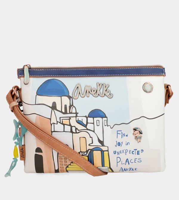 Anekke Sunrise Triple Compartment Crossbody Táska | VWQD81509