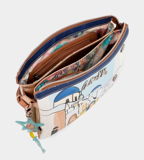 Anekke Sunrise Triple Compartment Crossbody Táska | VWQD81509