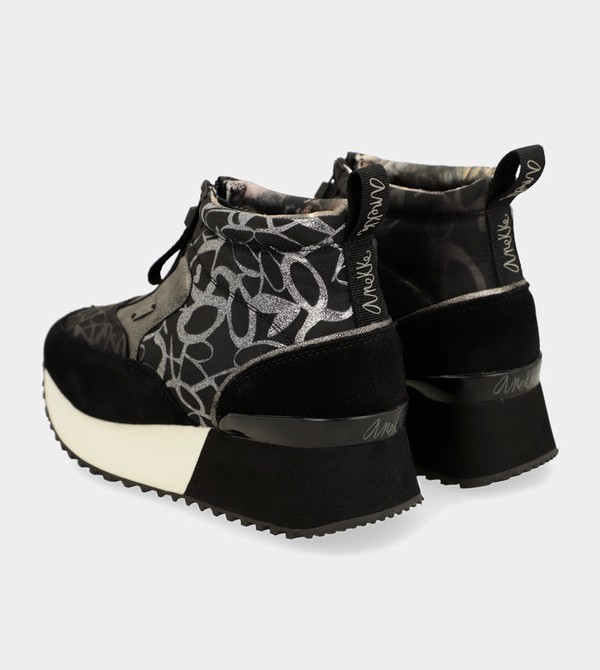 Anekke Trendy Black Sporty Cipő | VPNR54723