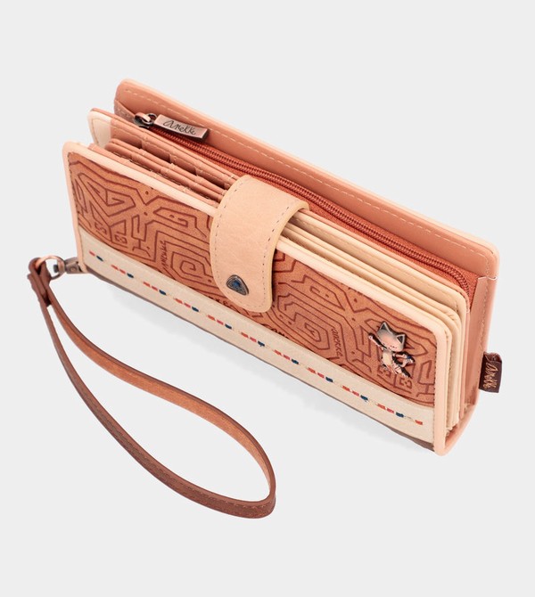 Anekke Tribe Large Brown Rfid Pénztárca | LXZF41305