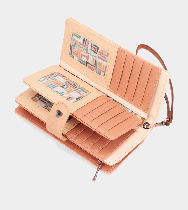 Anekke Tribe Large Brown Rfid Pénztárca | LXZF41305